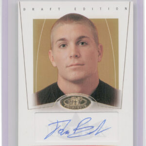 2004 Fleer Hot Prospects Draft Edition John Bowker AU SN299 RC #72 Giants