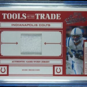 2004 Playoff Absolute Memorabilia Marvin Harrison MEM SN100 #TT-59 Colts Tools o