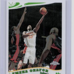 2005-06 Topps Chrome Emeka Okafor #29 Bobcats