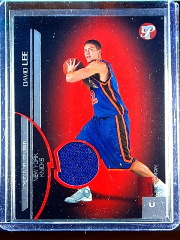 2005-06 Topps Pristine David Lee /500 JSY #173 Knicks
