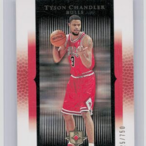 2005-06 Upper Deck Ultimate Collection Tyson Chandler SN750 #14 Bulls