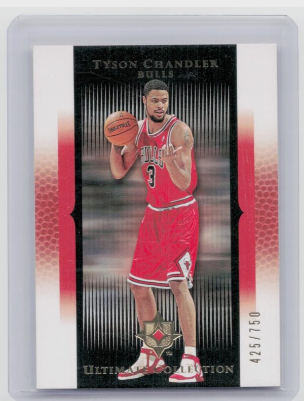 2005-06 Upper Deck Ultimate Collection Tyson Chandler SN750 #14 Bulls