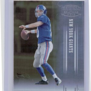 2005 Donruss Gridiron Gear Eli Manning #38 Giants