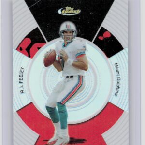 2005 Finest A.J. Feeley Refractor /399 #23 Dolphins