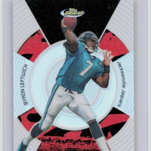 2005 Finest Byron Leftwich Refractors /399 #14 Jaguars