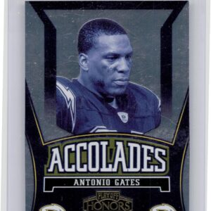 2005 Playoff Honors Antonio Gates /699 #A-2 Chargers Accolades