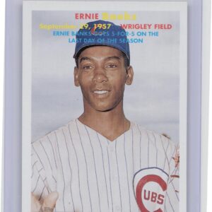 2006 Heritage Ernie Banks #FB-EB Cubs Flashbacks