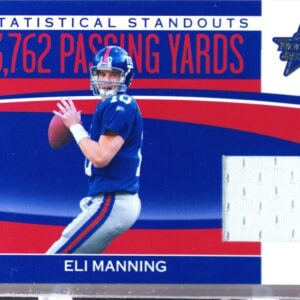2006 Leaf Rookies & Stars Eli Manning /250 JSY #SS-5 Giants Statistical Standout
