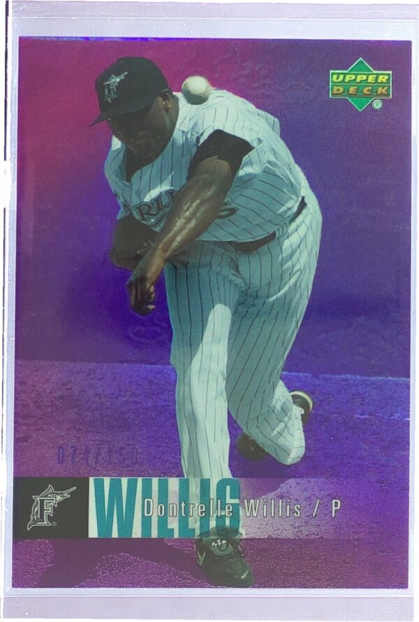 2006 Upper Deck Special F/X Dontrelle Willis Purple /150 #189 Marlins