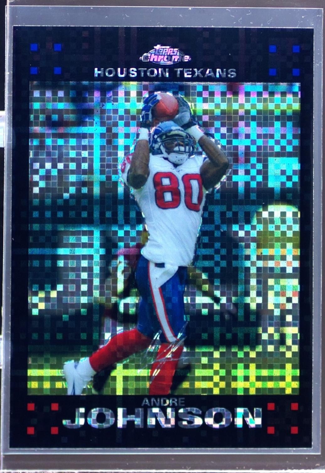 2007 Topps Chrome Andre Johnson Xfractors #TC24 Texans
