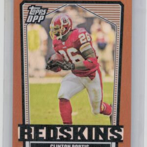 2007 Topps Draft Picks & Prospects Clinton Portis Chrome Bronze Refractors SN250