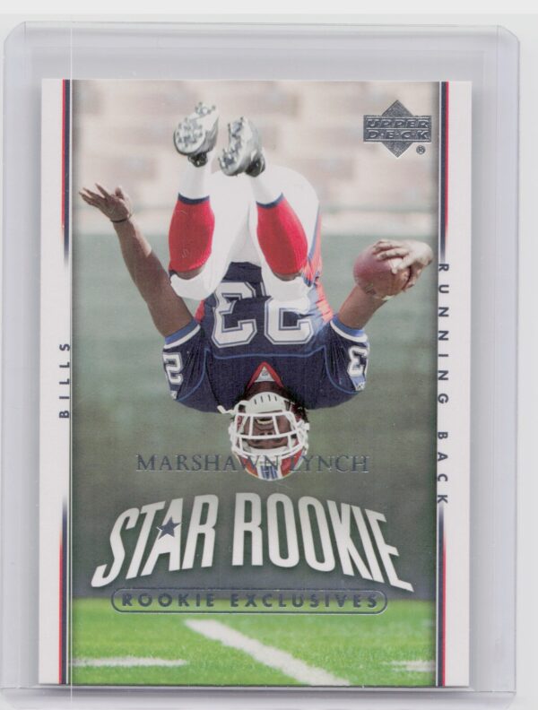 2007 Upper Deck Marshawn Lynch Rookie Exclusives Star Rookies #280 Bills