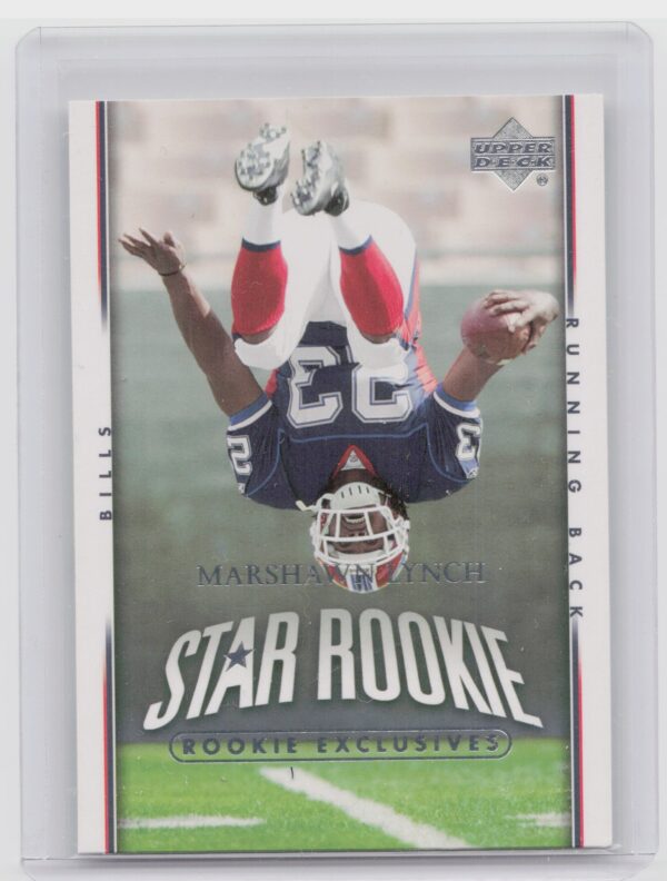 2007 Upper Deck Marshawn Lynch Rookie Exclusives Star Rookies #280 Bills