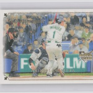 2007 Upper Deck Masterpieces Akinori Iwamura RC #68 Rays