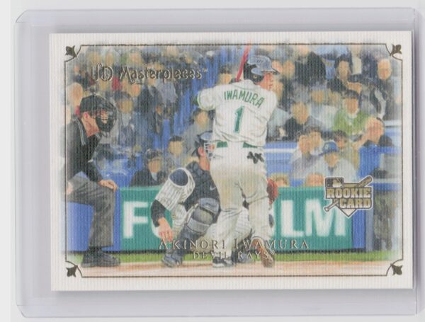 2007 Upper Deck Masterpieces Akinori Iwamura RC #68 Rays
