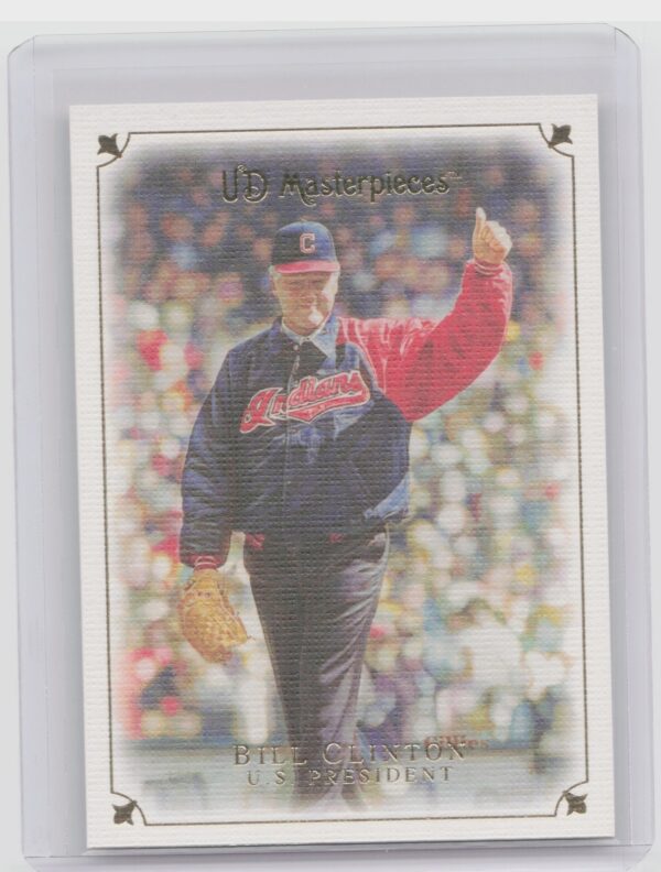 2007 Upper Deck Masterpieces Bill Clinton #76