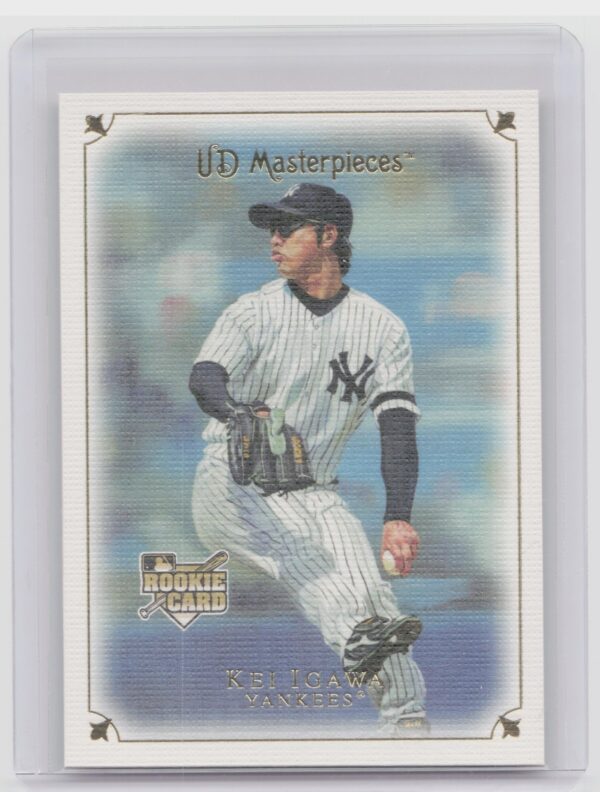 2007 Upper Deck Masterpieces Kei Igawa RC #28 Yankees