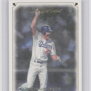 2007 Upper Deck Masterpieces Kirk Gibson #6 Dodgers