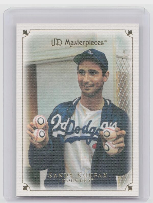 2007 Upper Deck Masterpieces Sandy Koufax #17 Dodgers
