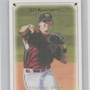 2007 Upper Deck Masterpieces Stephen Drew #63 Diamondbacks