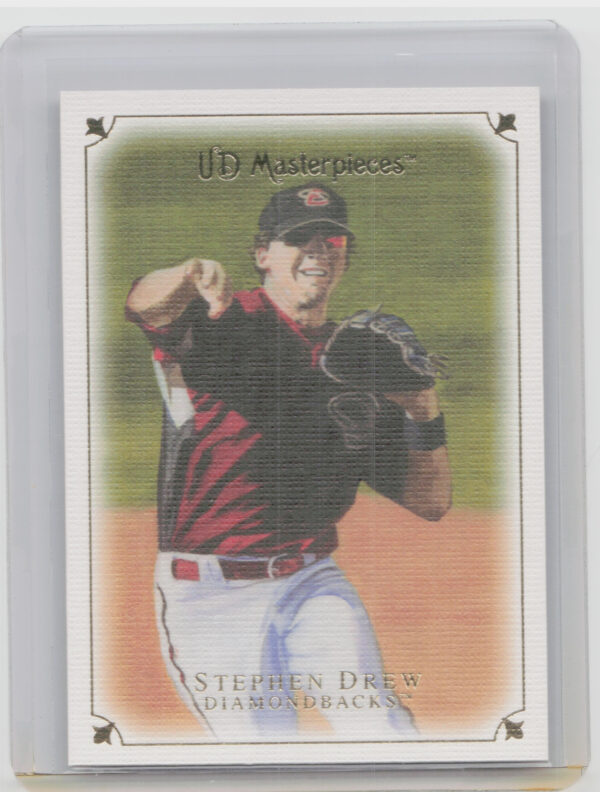 2007 Upper Deck Masterpieces Stephen Drew #63 Diamondbacks