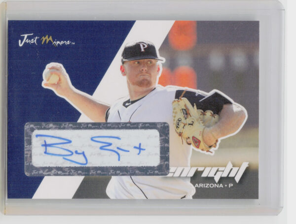 2008 Just Autographs Barry Enright AU #20 Diamondbacks Signatures
