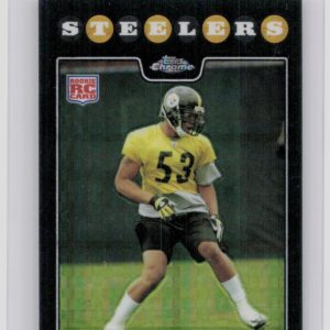 2008 Topps Chrome Bruce Davis Xfractors #TC256 Steelers