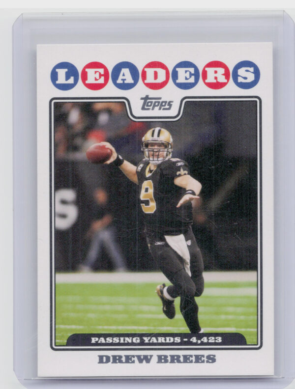 2008 Topps Drew Brees #287 Saints