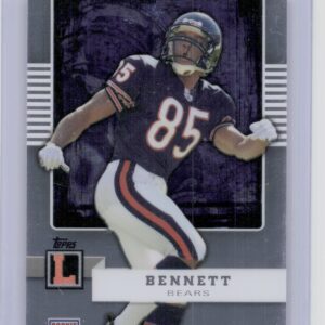 2008 Topps Letterman Earl Bennett /419 RC #83 Bears