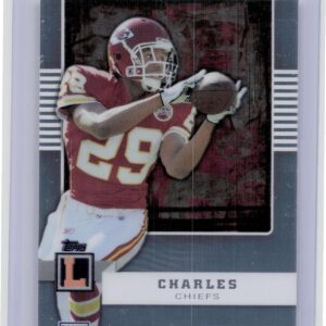 2008 Topps Letterman Jamaal Charles /419 RC #66 Chiefs