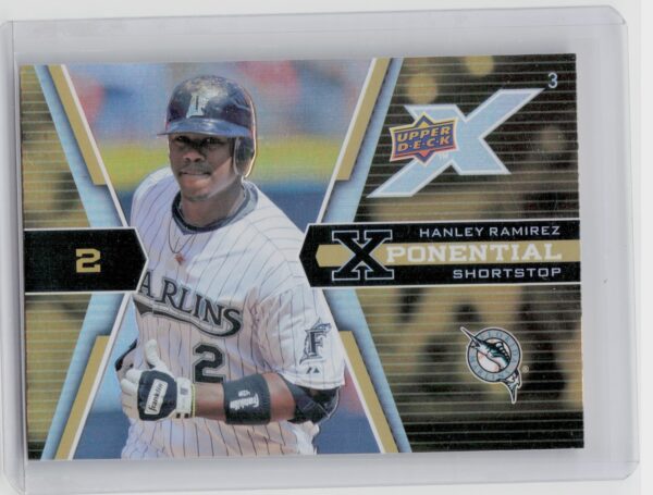 2008 Upper Deck X Hanley Ramirez #X3-HR Marlins Xponential 3