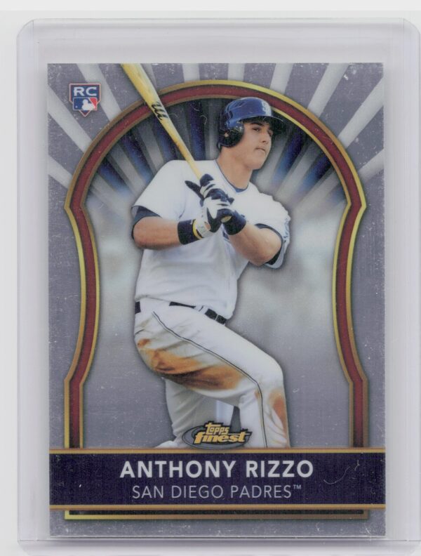 2011 Finest Anthony Rizzo RC #97 Padres