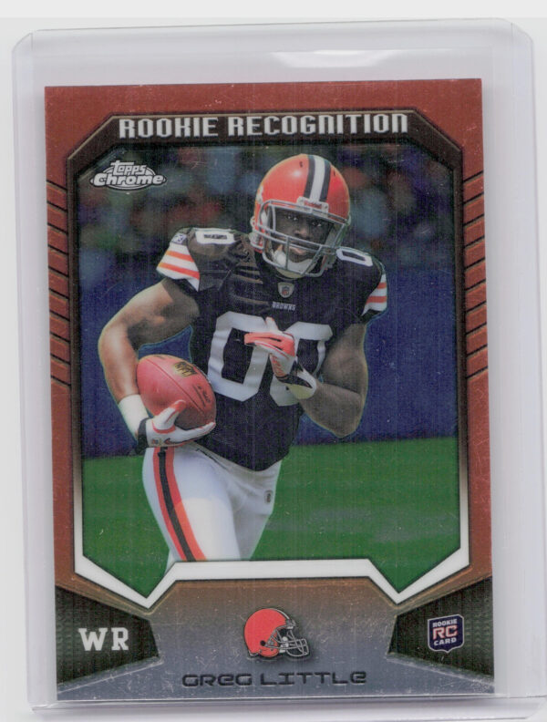 2011 Topps Chrome Greg Little #RR-GL Browns Rookie Recognition