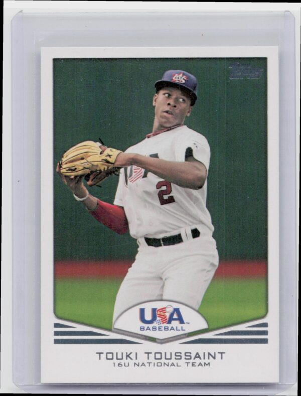 2011 Topps USA Baseball Touki Toussaint #USA-40 USA
