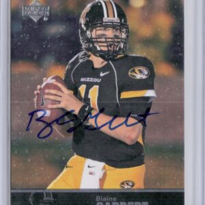 2011 Upper Deck College Football Legends Blaine Gabbert AU SP #94 Tigers Autogra
