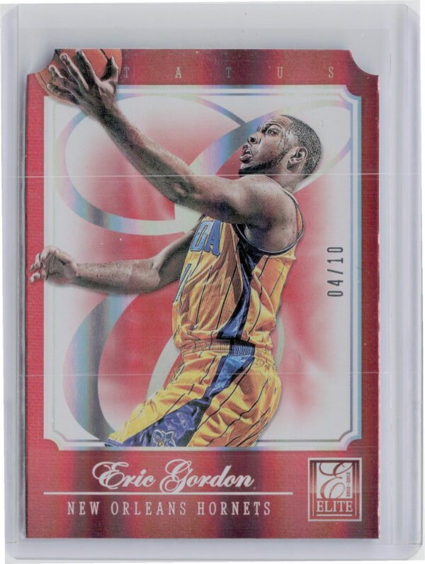 2012-13 Panini Elite Eric Gordon Status SN10 #136 Hornets