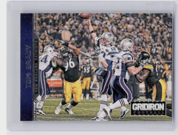 2012 Panini Gridiron Tom Brady #116 Patriots