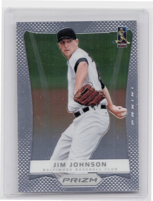 2012 Prizm Jim Johnson #77 Orioles