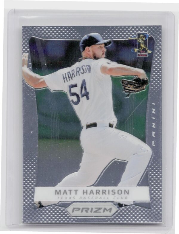 2012 Prizm Matt Harrison #96 Rangers