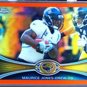 2012 Topps Chrome Maurice Jones-Drew Orange Refractors #39 Jaguars