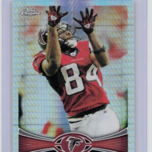 2012 Topps Chrome Roddy White Prism Refractors /216 #25 Falcons