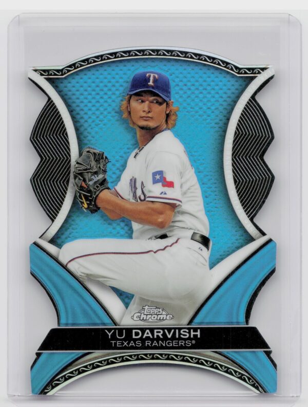 2012 Topps Chrome Yu Darvish #DD-YD Rangers Dynamic Die Cuts