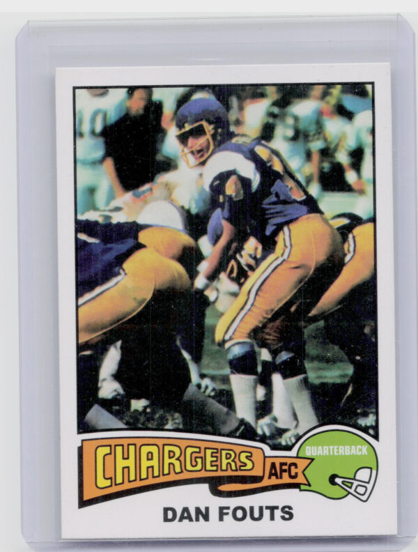 2012 Topps Dan Fouts #367 Chargers Rookie Reprint
