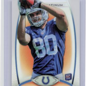 2012 Topps Platinum Coby Fleener Orange Refractors #131 Colts