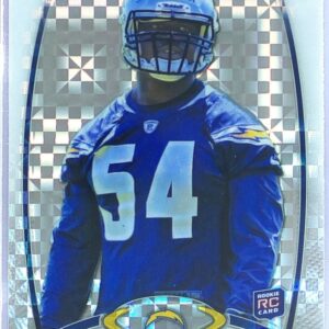 2012 Topps Platinum Melvin Ingram Xfractors RC #133 Chargers