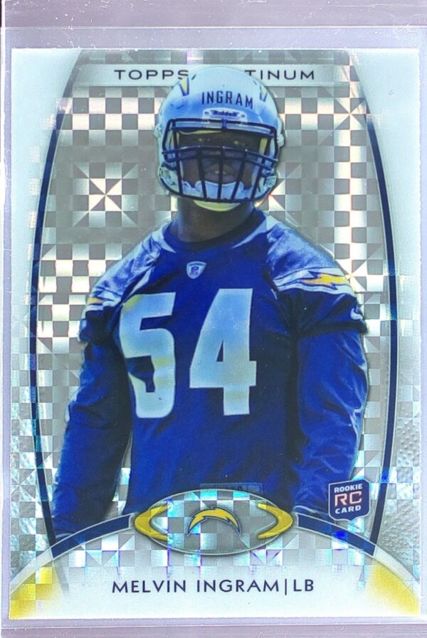2012 Topps Platinum Melvin Ingram Xfractors RC #133 Chargers