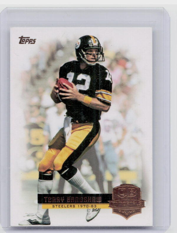2012 Topps Terry Bradshaw #QI-TB Steelers QB Immortals