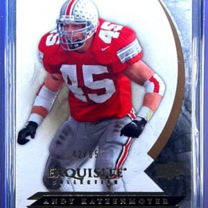 2012 Upper Deck Exquisite Collection Andy Katzenmoyer SN85 #47 Buckeyes