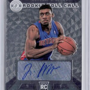 2013-14 Panini Totally Certified Tony Mitchell AU #34 Pistons Rookie Roll Call A