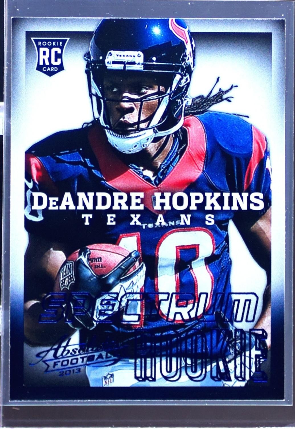 2013 Absolute DeAndre Hopkins Spectrum Blue VAR RC #122 Texans